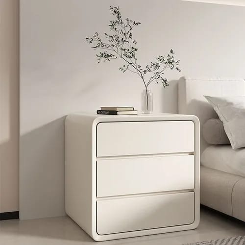 Orbit 3 Drawer Bedside Table