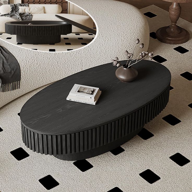 Oval Coffee Table